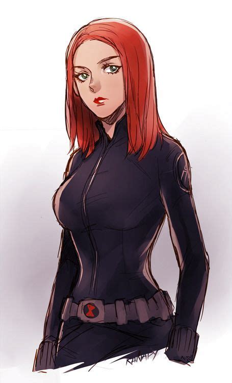 Image result for marvel black widow short hair art | Девушки из комиксов, Марвел мситтели ...