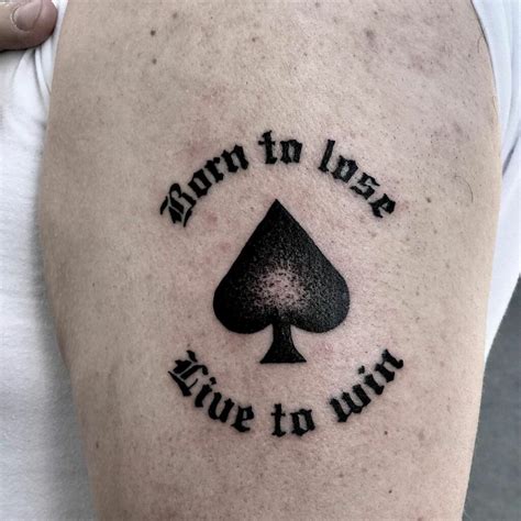 Definition of Ace of Spades Tattoos - BlendUp