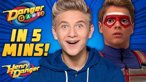 The Danger Games In 5 Minutes! Ft. Game Shakers | Henry Danger - YouTube