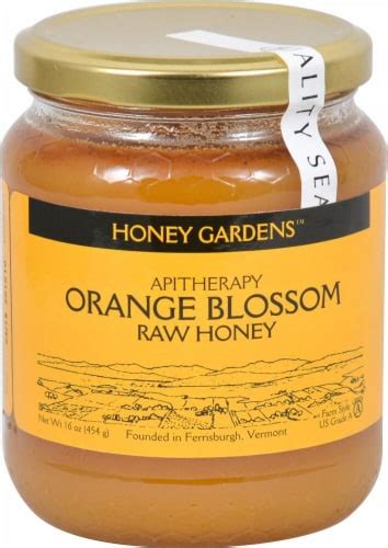 Honey Gardens Raw Orange Blossom Honey, 1 lb - Kroger