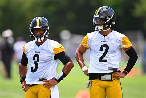 Russell Wilson ahead of Justin Fields in Steelers' first depth chart of training camp - Top News ...