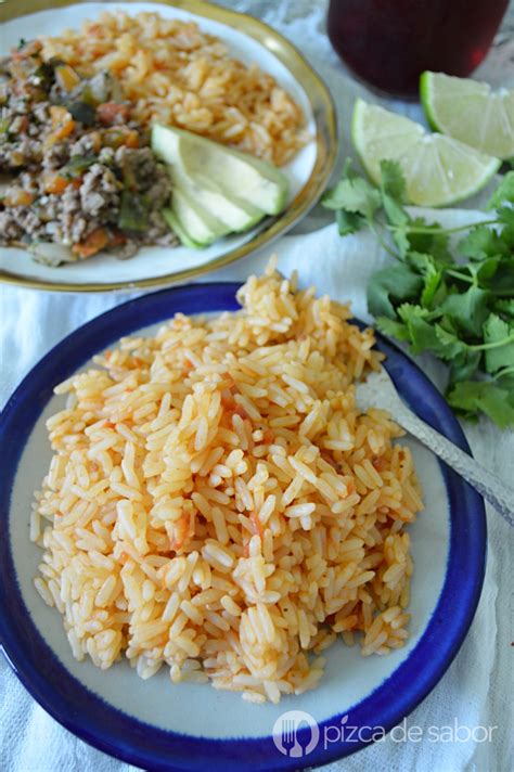 Descubrir 90+ imagen arroz rojo receta mexicana - Abzlocal.mx