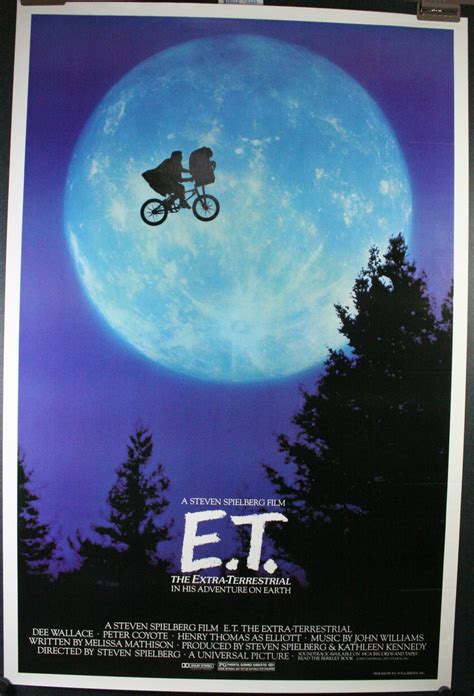 E.T. THE EXTRA TERRESTRIAL, Original ET Bike Over the Moon ...