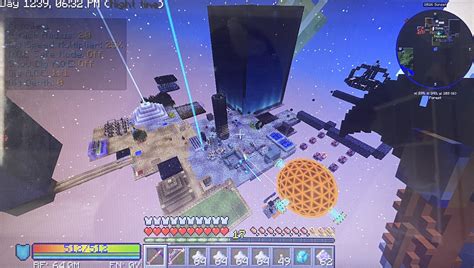 Our Skyfactory 3 base with a tier 8 energy core! : r/SkyFactory