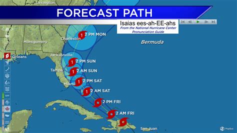 Tropical Storm heading toward Florida; Locally quiet weather through ...