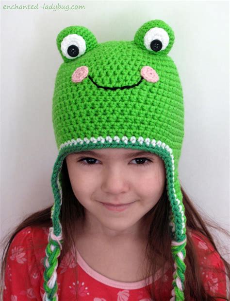 Crochet Frog Hat | Crochet hats, Crochet kids hats, Crochet frog