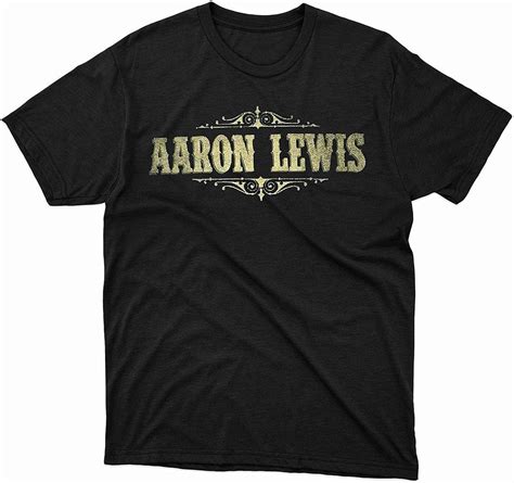 Aaron Lewis Merch Logo T-Shirt Hoodie Sweater Long Sleeve | Etsy