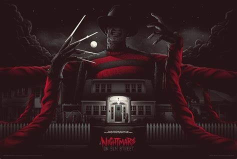 INSIDE THE ROCK POSTER FRAME BLOG: Matt Tobin Nightmare on Elm Street Poster Release From Mondo