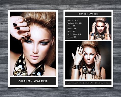 Model Comp Card Template (102853)