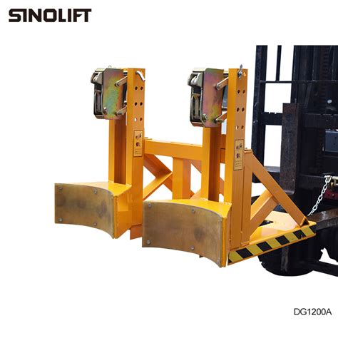 Drum grabber forklift| forklift drum dumper