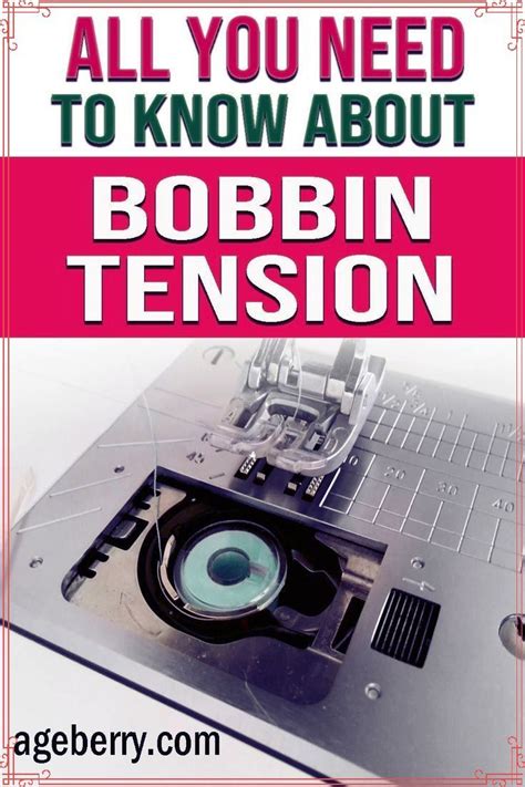 Sewing machine tension guide everything you need to know about the bobbin tension – Artofit