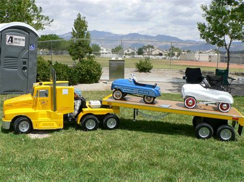 mini semi truck power wheels - Dot Moffett