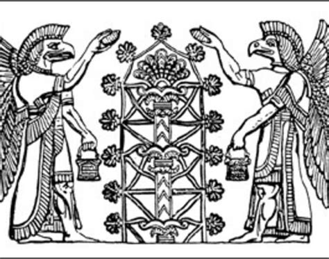 Sumerian Tree of Life | Pagan symbols, Ancient sumer, Sumerian