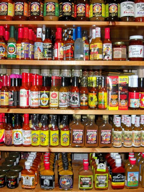 Lots of Hot Sauces | All types of hot sauces from Dave's Ins… | Flickr