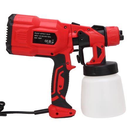 SalonMore 550W Paint Sprayer Electric Spray Paint Gun w/ 3 Spray Patterns | Walmart Canada