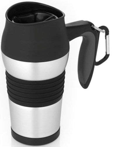 Thermos Nissan JMQ400P6 Leak-Proof Travel Mug, 14 oz. Capacity, TherMax double wall vacuum ...