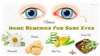 20 Natural Home Remedies For Sore Eyes