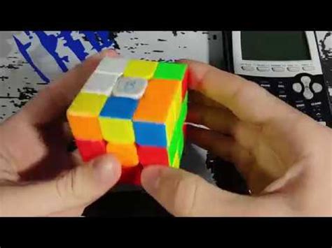 I made a Rubik's Cube timer on my calculator. - YouTube