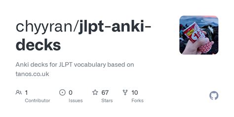 GitHub - chyyran/jlpt-anki-decks: Anki decks for JLPT vocabulary based ...