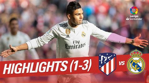 Highlights Atletico de Madrid vs Real Madrid (1-3) - YouTube