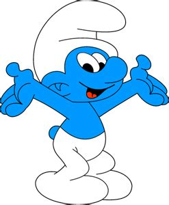 Smurf Logo PNG Vector (EPS) Free Download | Smurfs drawing, Old cartoon characters, Cartoon drawings