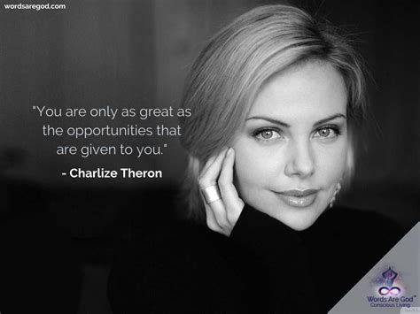 Charlize Theron Quotes Charlize theron quotes inspirational