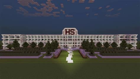 Highschool Minecraft RP map Minecraft Map