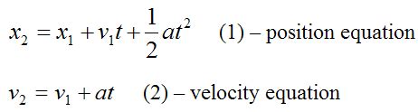 Rectilinear Motion