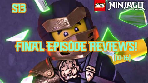 Ninjago: S13 Episodes 10-16 REVIEW! - YouTube