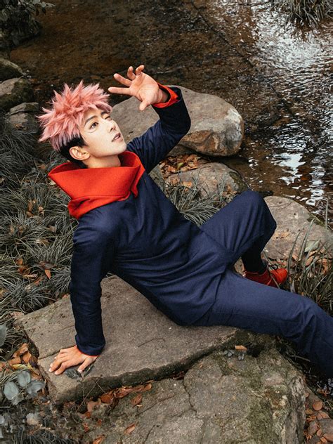 US$ 48.99 - Jujutsu Kaisen Itadori Yuji Cosplay Costume - www.cosplaylight.com