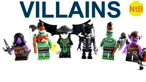 ALL LEGO NINJAGO SEASON 13 VILLAIN MINIFIGURES - YouTube