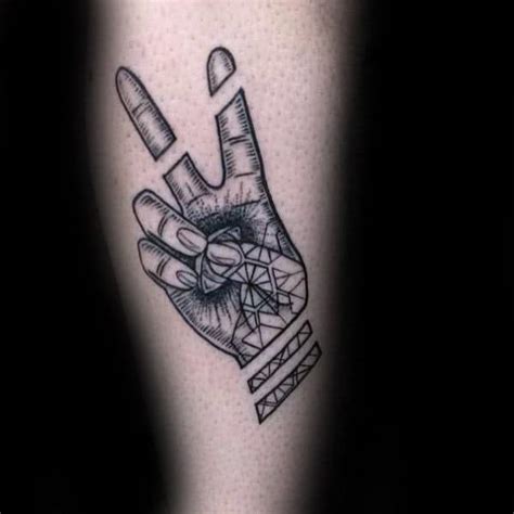 Top 71 Peace Sign Tattoo Ideas - [2021 Inspiration Guide]