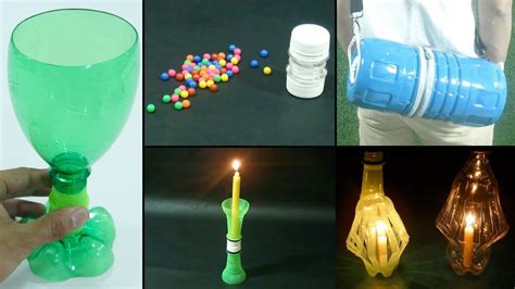 15 Easy and Quick Plastic Bottle Recycling Ideas | DIY & Crafts - YouTube