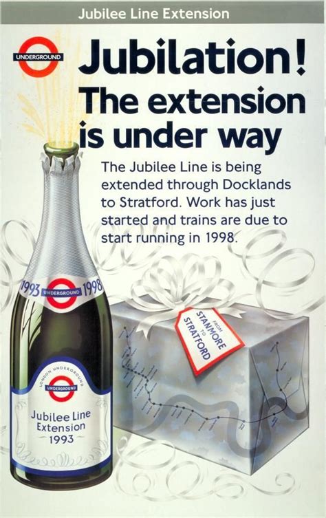 The Jubilee Line Is 40 Years Old... Here Are Some Awesome Vintage Photos | London underground ...