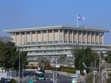 Israel`s Parliament Building Editorial Stock Photo - Image of building ...