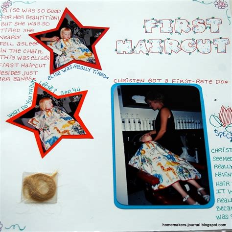 Homemaker's Journal: Page Layouts With Hearts, Stars and Circles