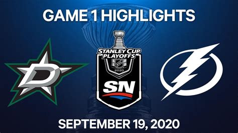 NHL Highlights | Stanley Cup Final, Game 1: Stars vs. Lightning – Sep ...