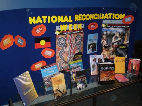 Canning College Library Displays: National reconciliation week