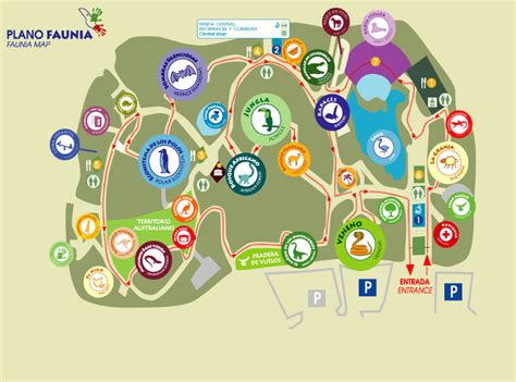 Mapa Zoo Madrid Pdf - Mapa Fisico