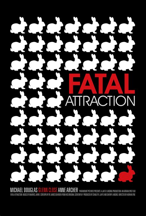 Fatal Attraction film poster on Behance