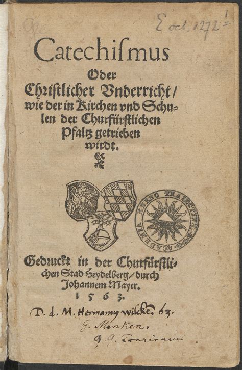 Heidelberg Catechism | Wiki | Everipedia