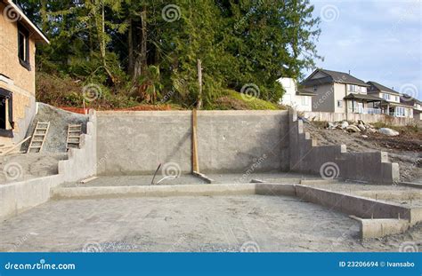 House foundation stock photo. Image of infrastructure - 23206694