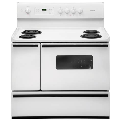 Frigidaire FFEF4015LW 5.4 cu. ft. 40" Double-Oven Electric Range