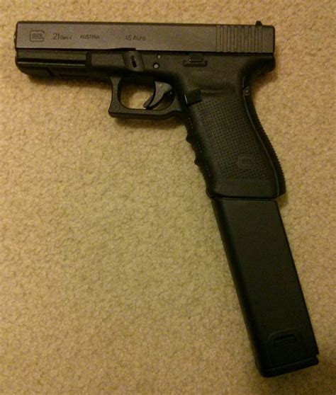 Does Glock make a high capacity 45 ACP magazine? : r/Glocks