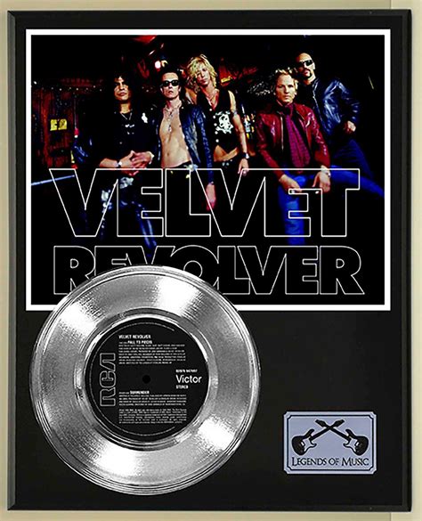 Velvet Revolver - Fall To Pieces Platinum 45 Record Ltd Edition Display ...