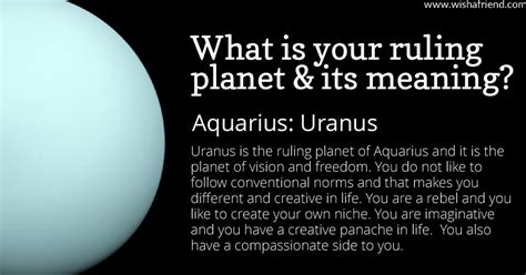 Find out your ruling planet and its meaning- Aquarius- Uranus