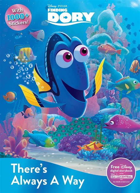 Finding Dory Story Books And Activity Books For Kids ~ Parenting Times