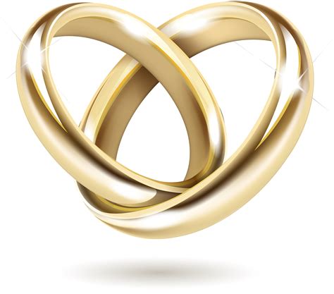 Wedding invitation Gold Wedding ring - Vector gold ring png download ...