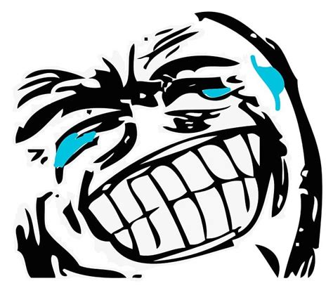 Rage Comic Internet Meme Trollface Laughter PNG, Clipart, Art, Artwork, Black And White, Comics ...