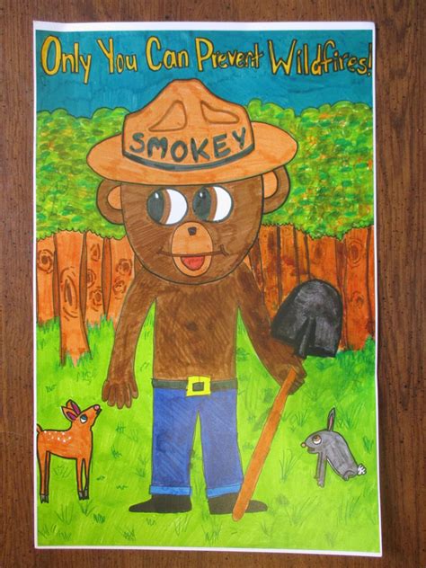 Smokey Bear/Woodsy Owl Poster Contest Underway | Utah Associated Garden ...